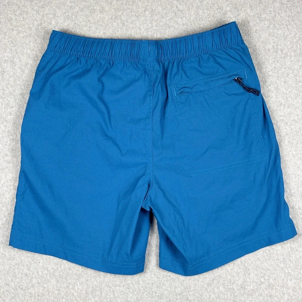 The North Face Class V Hiking Shorts Mens Blue Small Pull On Elastic Waist